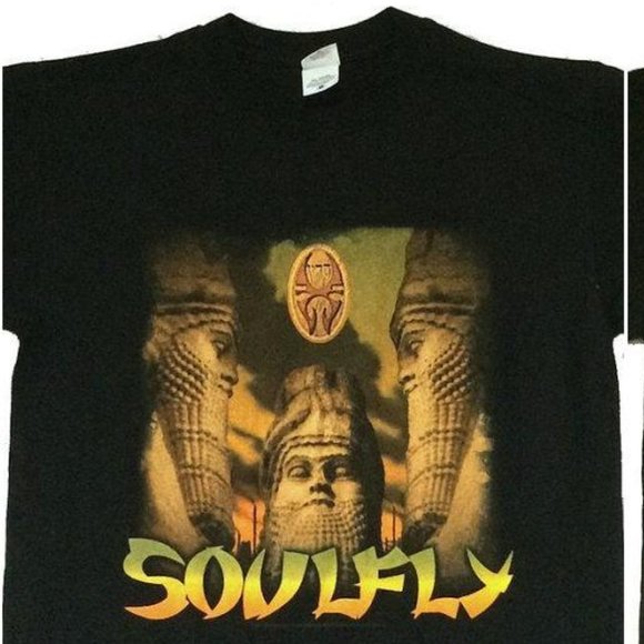 VINTAGE SOULFLY STATUES SPRING USA TOUR 2006 BLACK - Picture 1 of 2